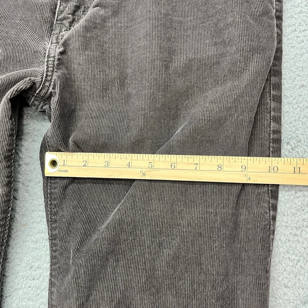 J‎ Crew Corduroy Pants Mens 38x29 Chocolate Brown Slim Straight Chino Academia